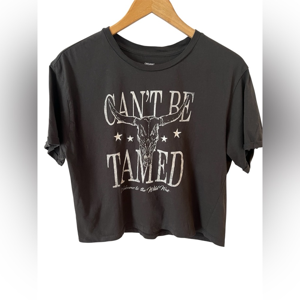 Black Graphic Short Sleeve Tee